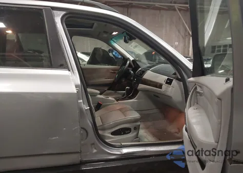 2008 BMW X3 3.0Si z USA, uszkodzony, nr VIN WBXPC93488WJ20701